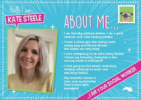 Example of a social worker card.